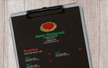 Print your newly created menu
