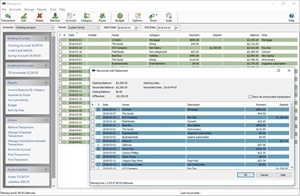 Captures d'écran de MoneyLine - Logiciel de finances personnelles