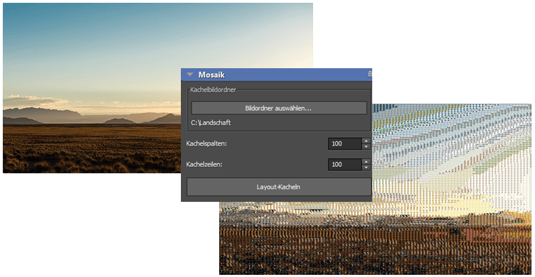 Einfach Fotomosaik-Effekt erschaffen