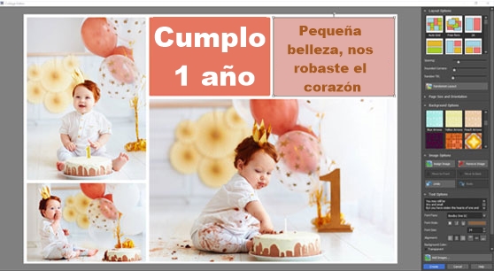 Pantalla de PhotoPad