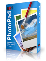 PhotoPad Fotobewerking Software Box