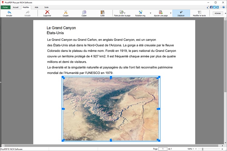 Capture d'écran de la nouvelle interface de PicoPDF éditeur de fichiers PDF gratuit