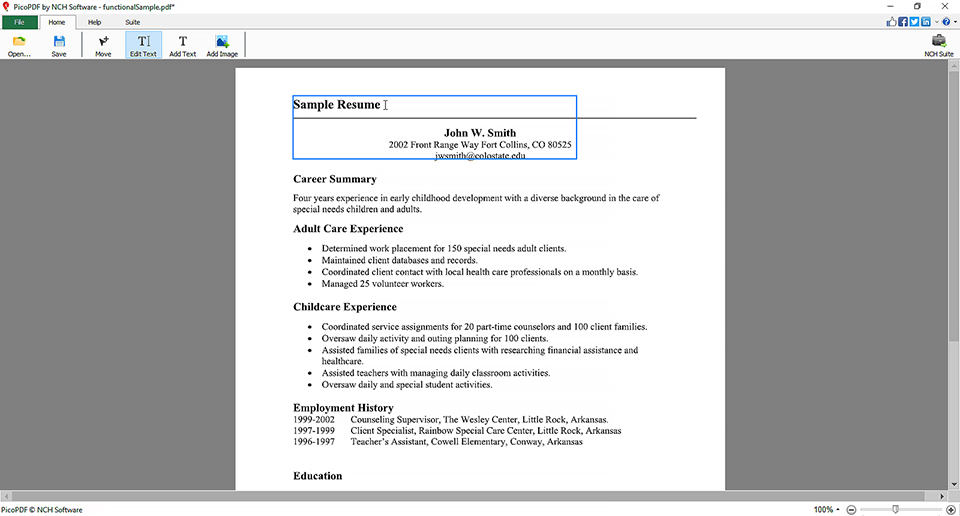 PicoPDF Editor PDF edizione home per Mac 7.16 full