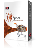 Copper Point of Sale System Software box