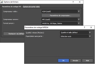 capture d'écran des paramètres de Prism convertisseur vidéo