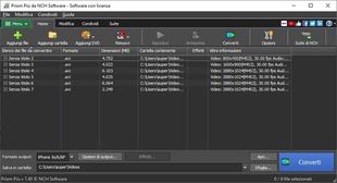 Schermate di Prism Software Convertitore Video