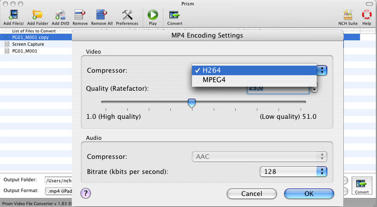 Prism Video Converter Free for Mac 10.09 full
