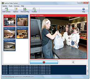 EyeLine Video Surveillance Software Windows