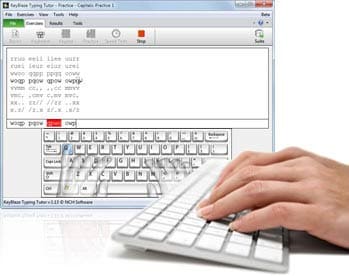 KeyBlaze Typing Lesson Software Screenshots