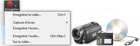 VideoPad prend en charge pratiquement tout type de périphérique vidéo d'entrée, notamment les appareils DV ou les caméscopes HDV.