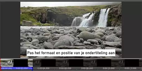 Hoofdvenster van VideoPad