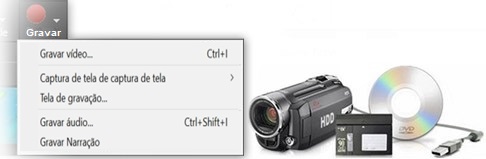 VideoPad suporta quase qualquer tipo de dispositivo de entrada de vídeo, incluindo filmadoras baseadas em DV ou HDV