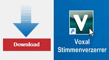 Voxal downloaden und Stimme verändern