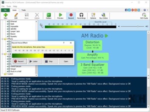 Captura de tela do Voxal Voice Changing Software